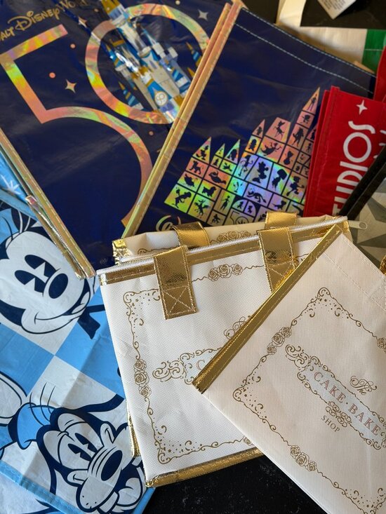 Disney World Handbags - Disney World Parks Reusable Tote Bags